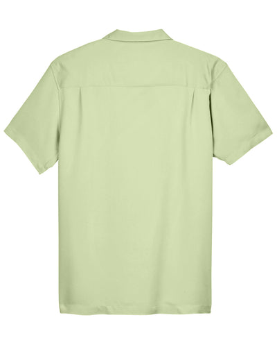 Harriton Men's Bahama Cord Camp Shirt