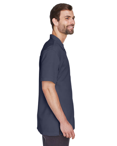 Harriton Men's Bahama Cord Camp Shirt