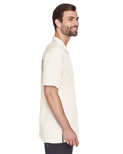 Harriton Men's Bahama Cord Camp Shirt