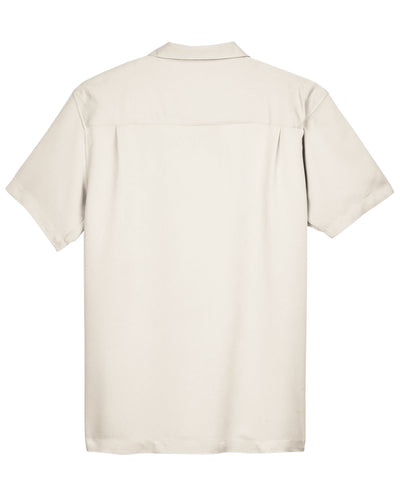 Harriton Men's Bahama Cord Camp Shirt