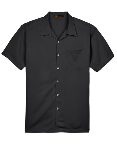 Harriton Men's Bahama Cord Camp Shirt