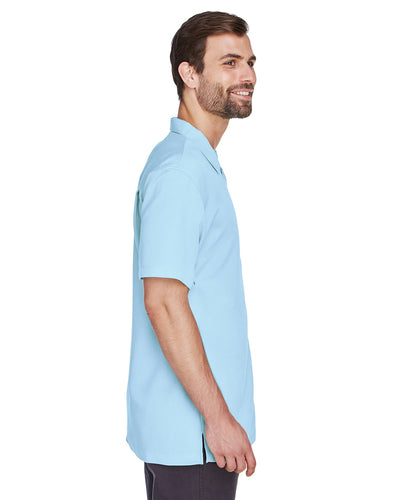 Harriton Men's Bahama Cord Camp Shirt