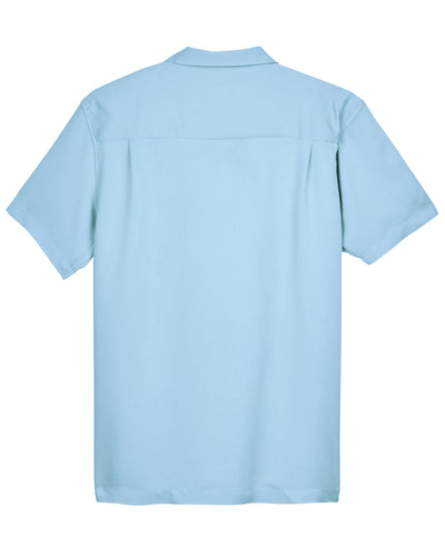 Harriton Men's Bahama Cord Camp Shirt