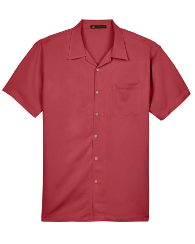 Harriton Men's Bahama Cord Camp Shirt
