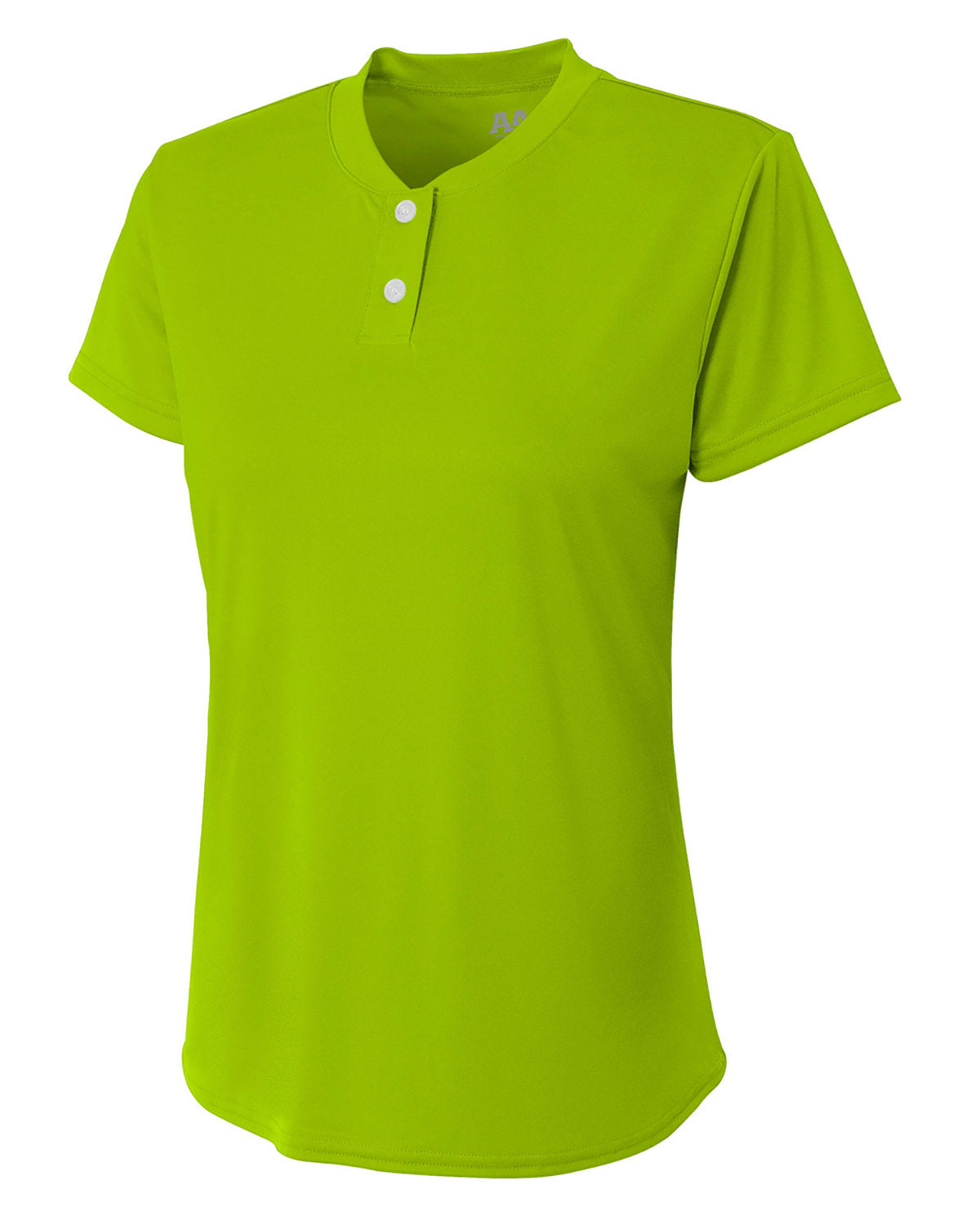 A4 Girl's Tek 2-Button Henley Shirt A4