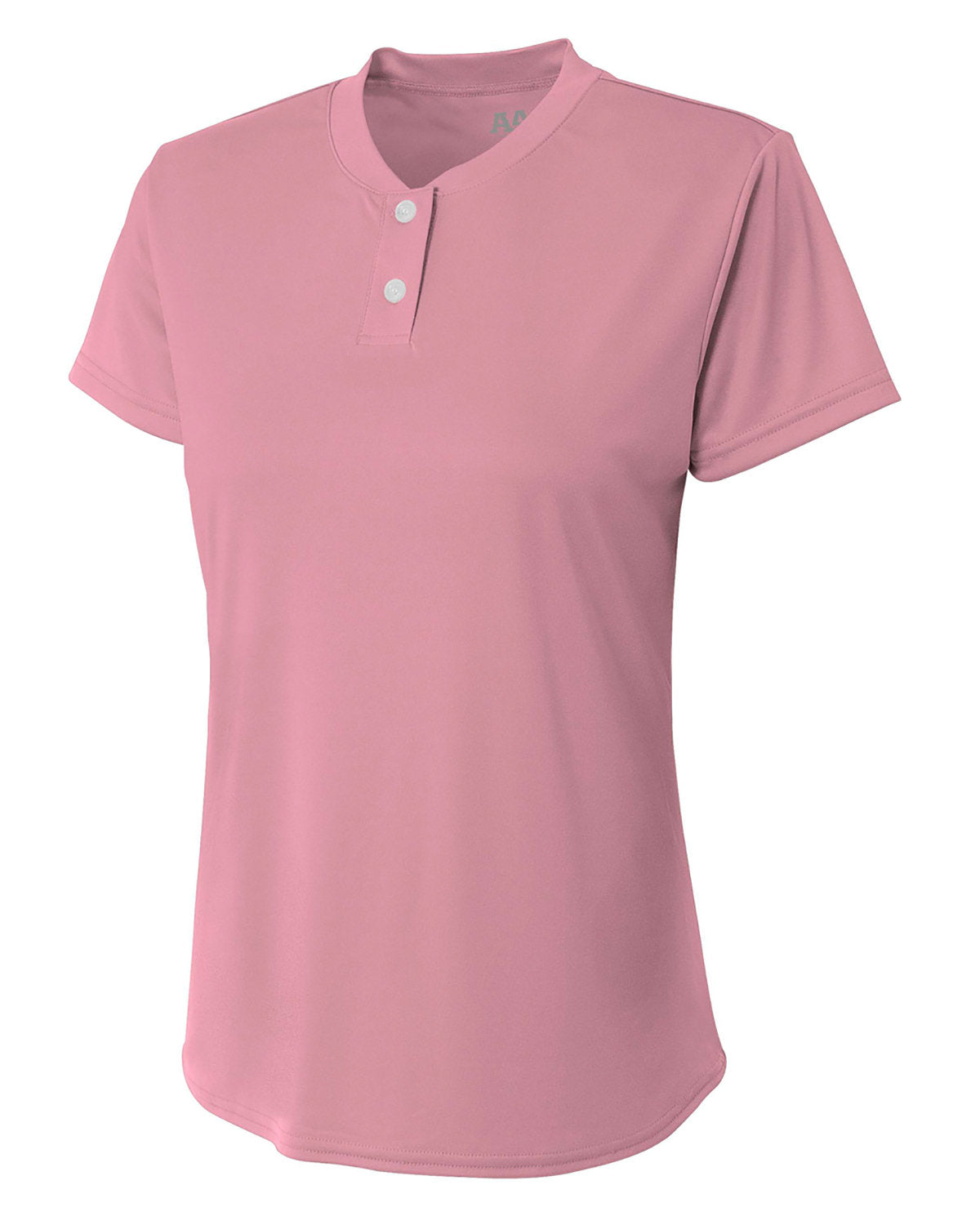 A4 Girl's Tek 2-Button Henley Shirt A4