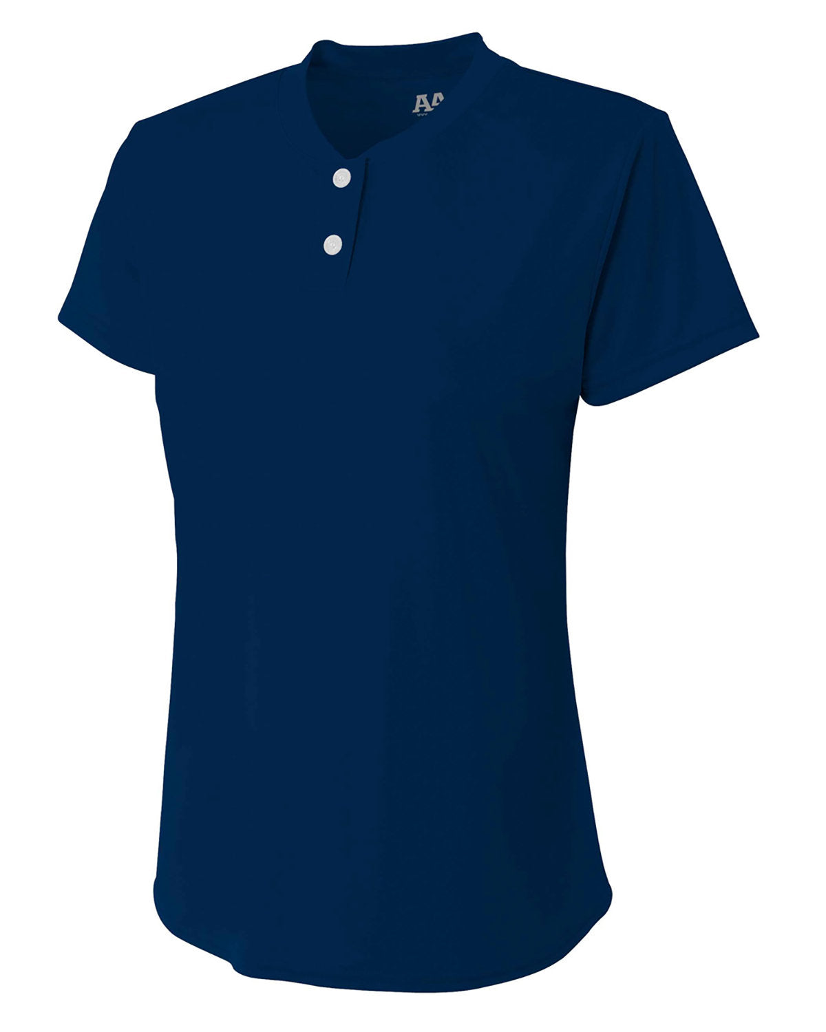 A4 Girl's Tek 2-Button Henley Shirt A4