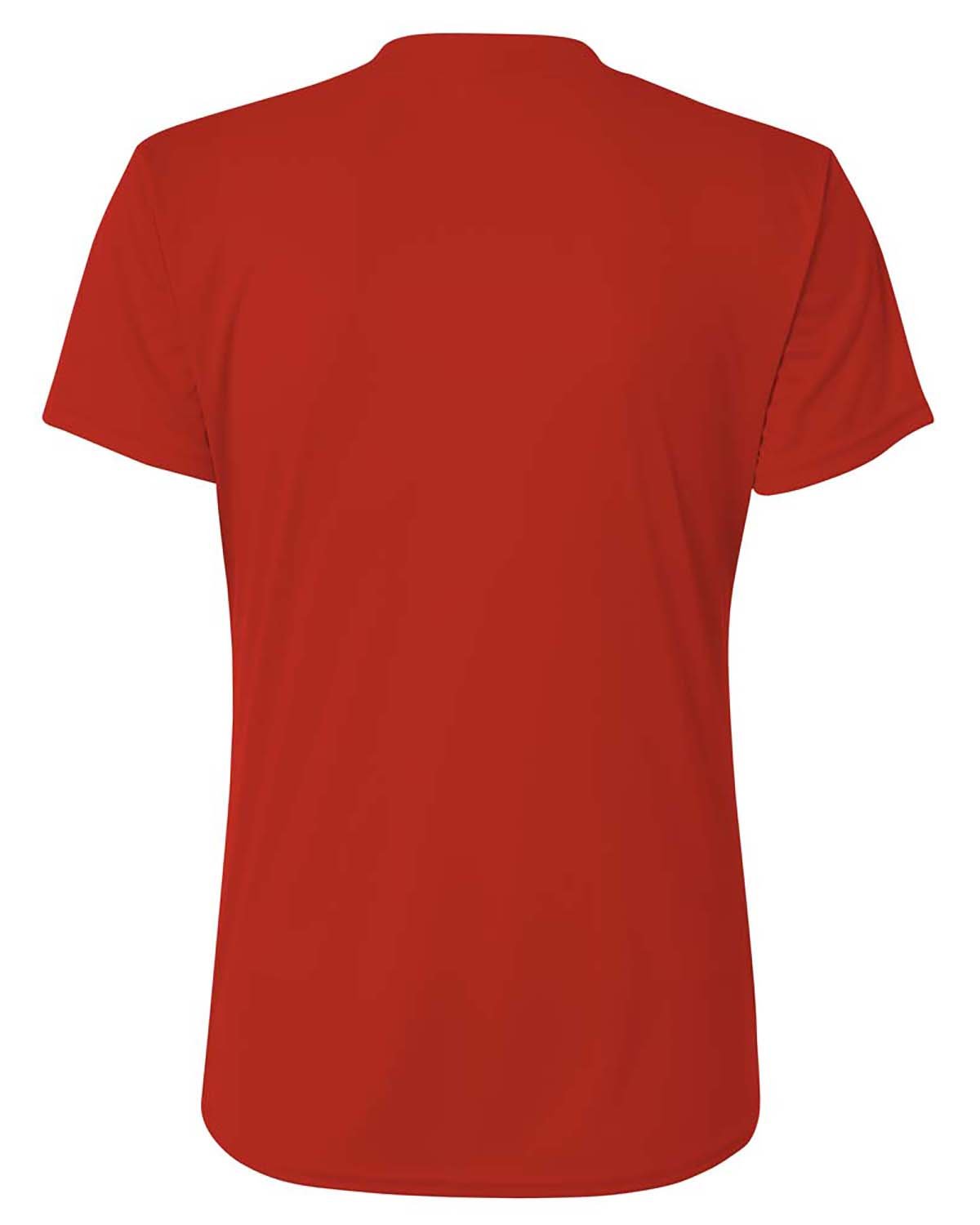 A4 Girl's Tek 2-Button Henley Shirt A4
