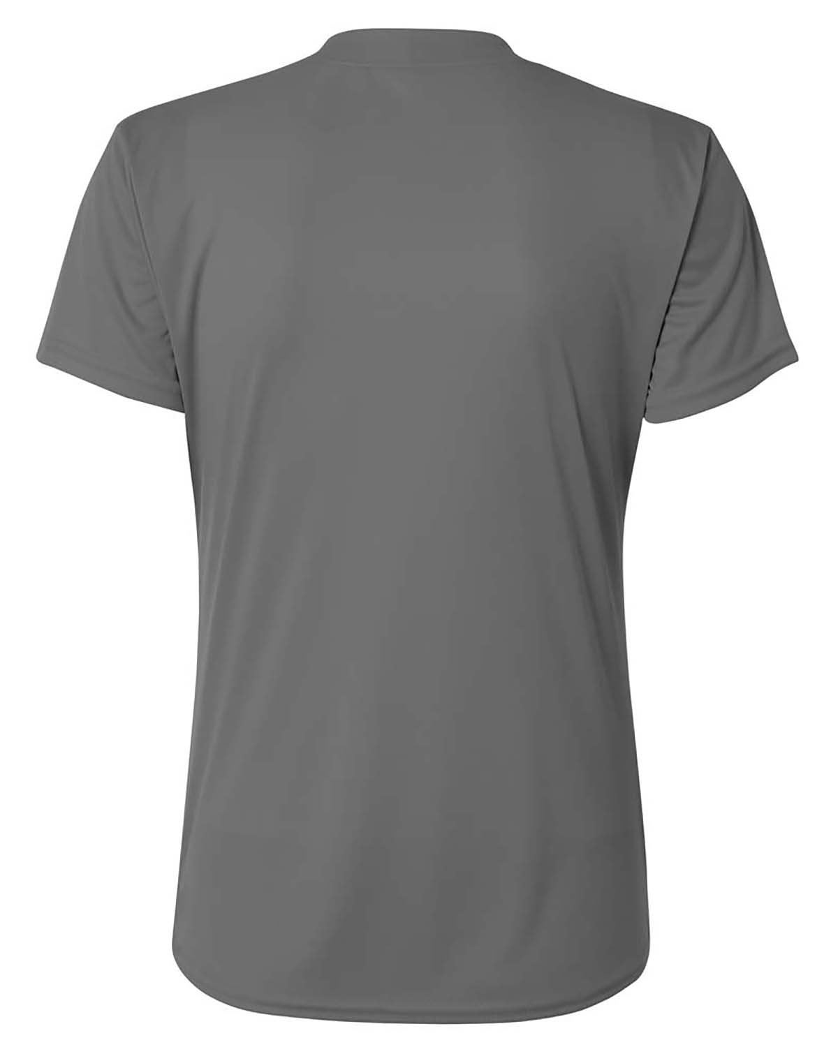 A4 Girl's Tek 2-Button Henley Shirt A4