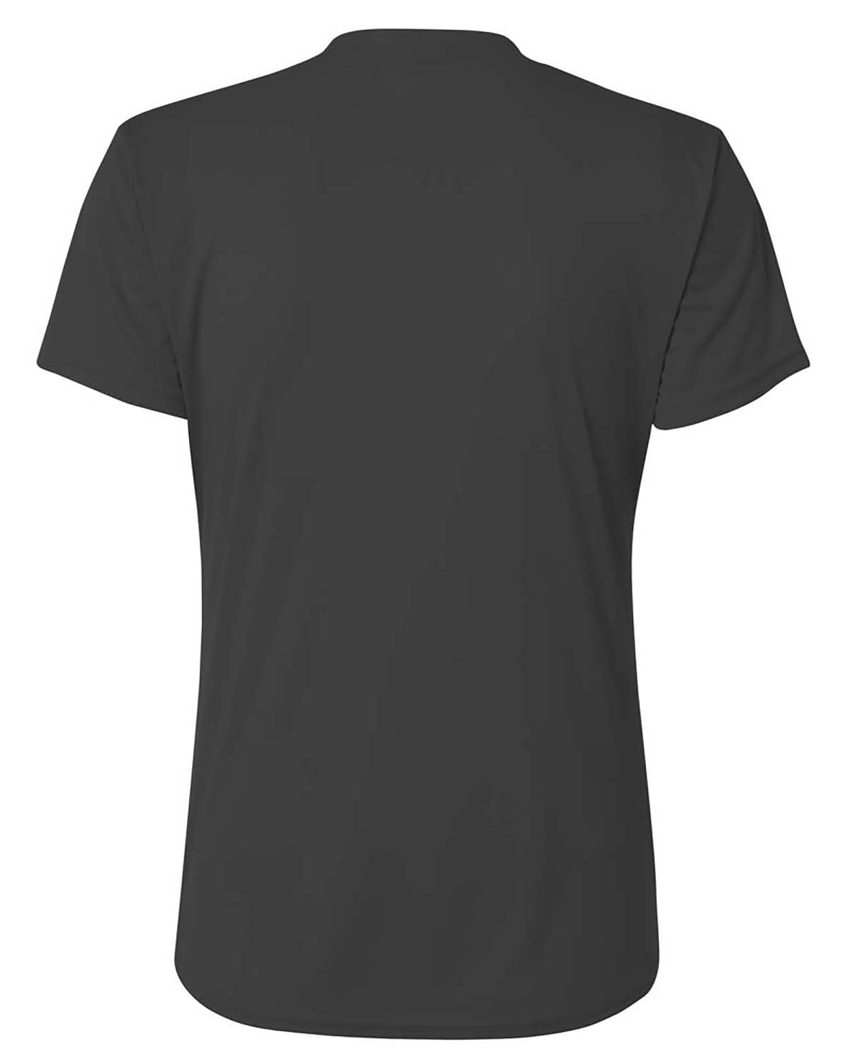 A4 Girl's Tek 2-Button Henley Shirt A4