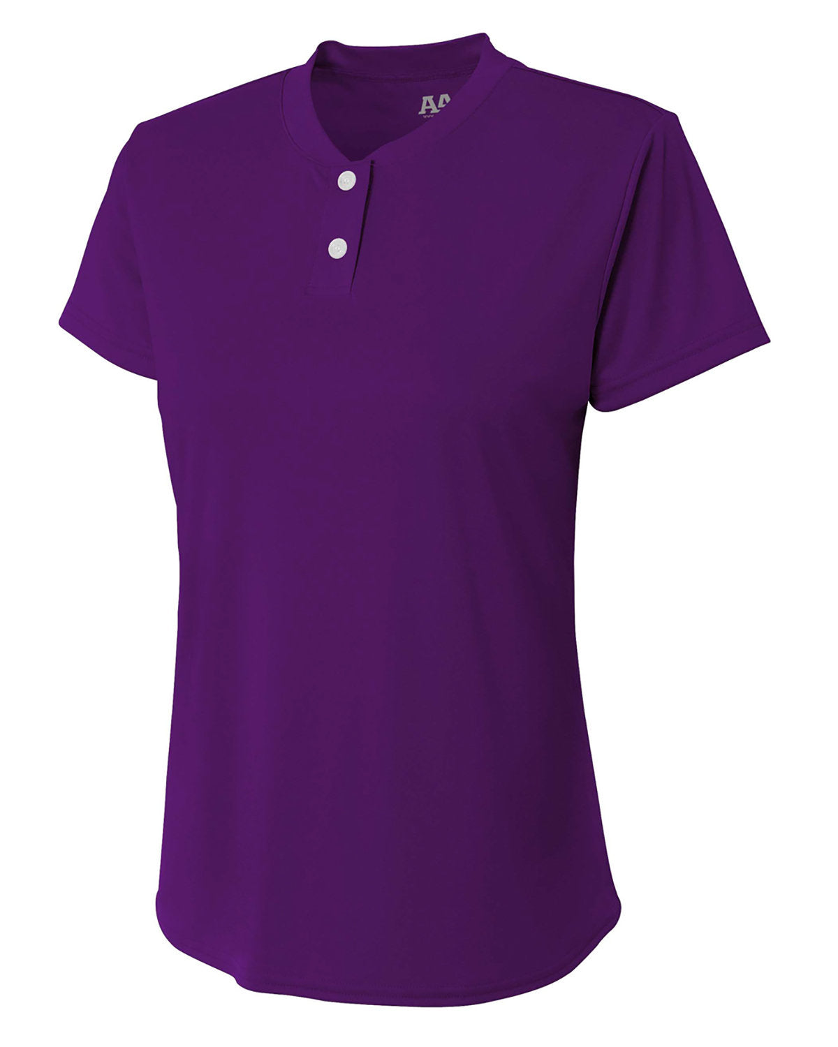 A4 Girl's Tek 2-Button Henley Shirt A4
