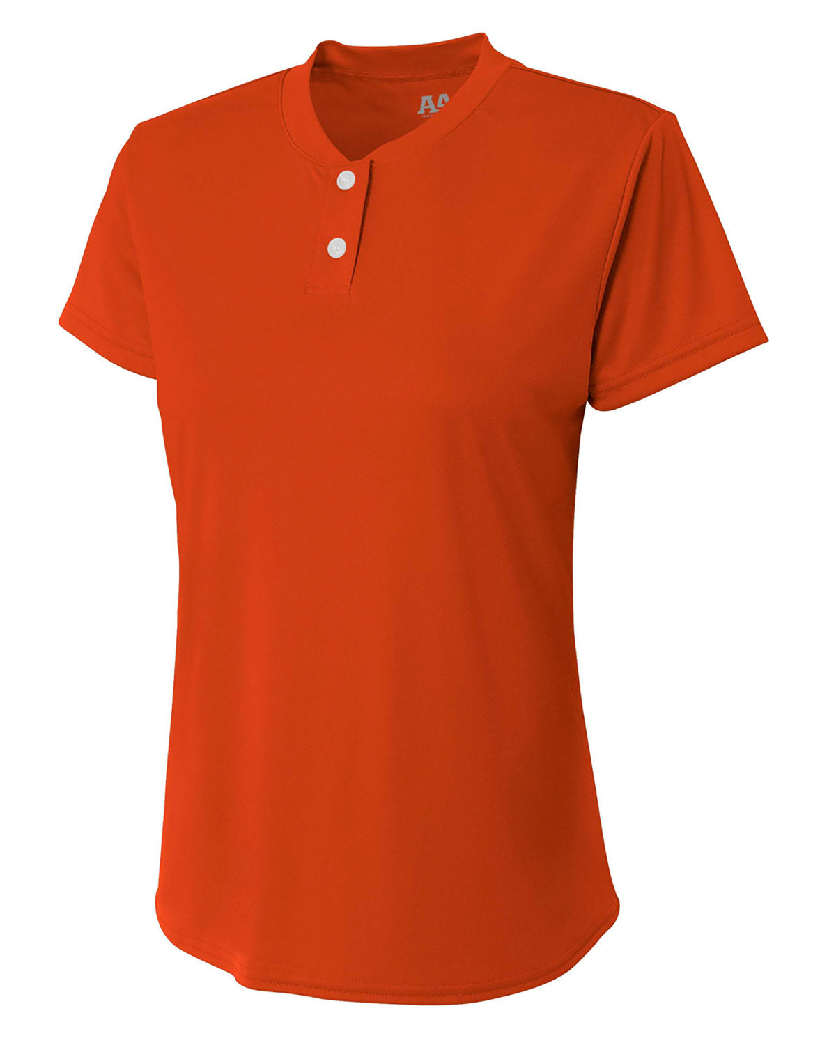 A4 Girl's Tek 2-Button Henley Shirt A4