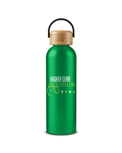 Prime Line 23.6oz Refresh Aluminum Bottle With Bamboo Lid