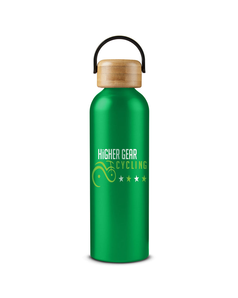 Prime Line 23.6oz Refresh Aluminum Bottle With Bamboo Lid