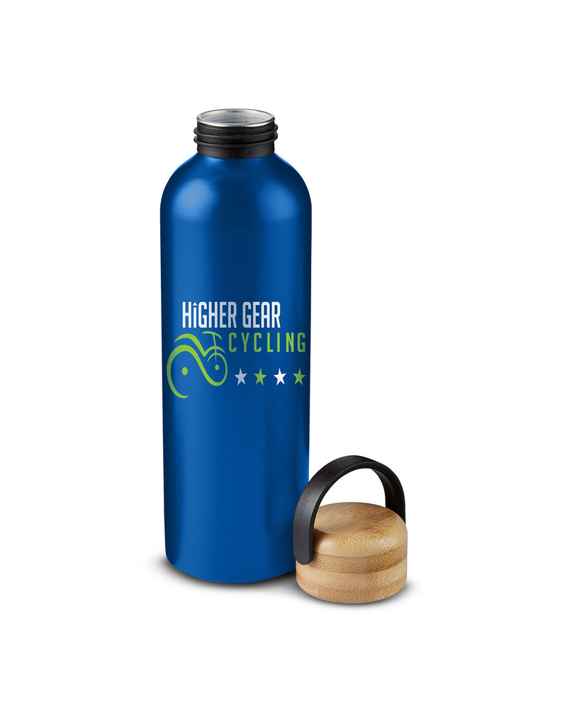 Prime Line 23.6oz Refresh Aluminum Bottle With Bamboo Lid