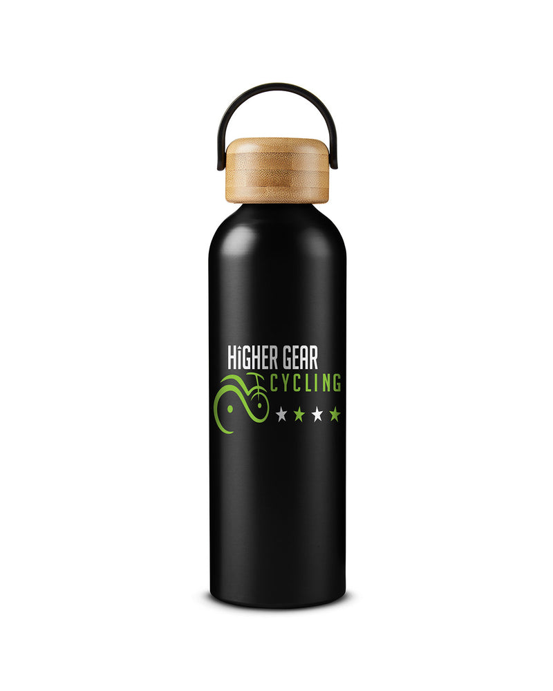 Prime Line 23.6oz Refresh Aluminum Bottle With Bamboo Lid