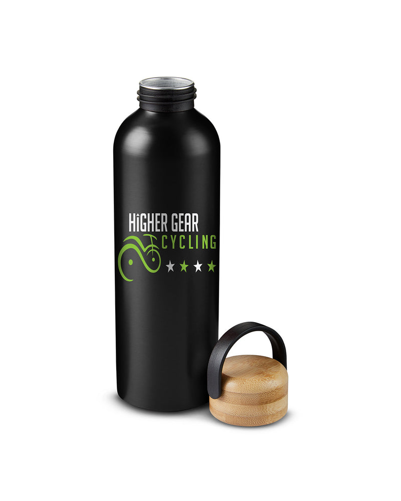 Prime Line 23.6oz Refresh Aluminum Bottle With Bamboo Lid