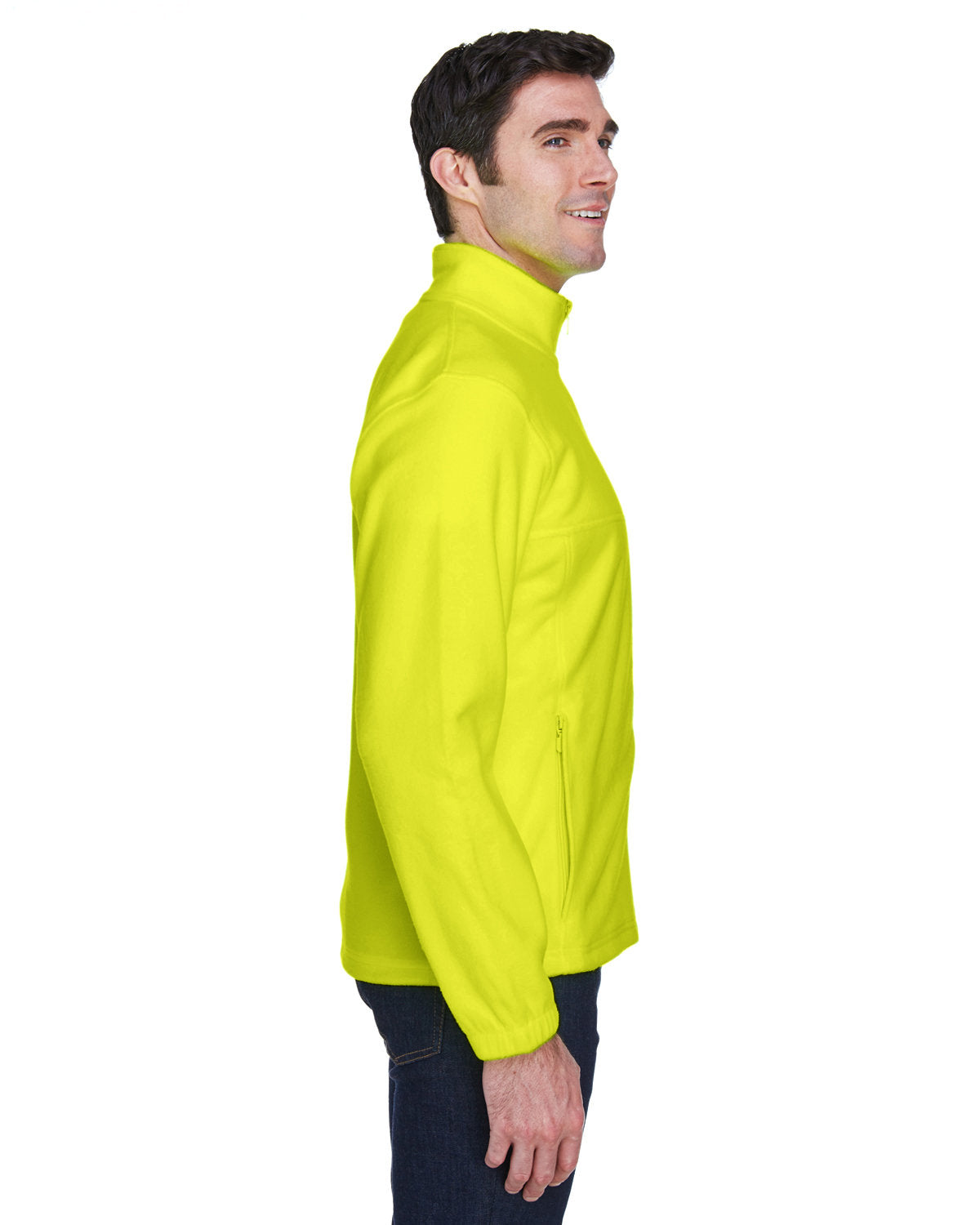 Harriton Men's 8 oz. Full-Zip Fleece Harriton