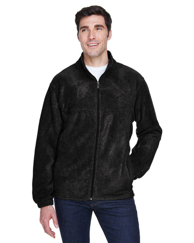 Harriton Men's 8 oz. Full-Zip Fleece