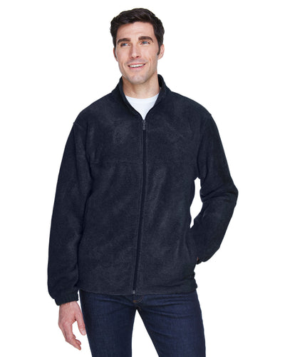 Harriton Men's 8 oz. Full-Zip Fleece