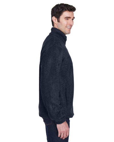Harriton Men's 8 oz. Full-Zip Fleece