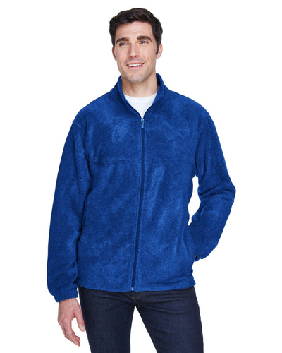 Harriton Men's 8 oz. Full-Zip Fleece