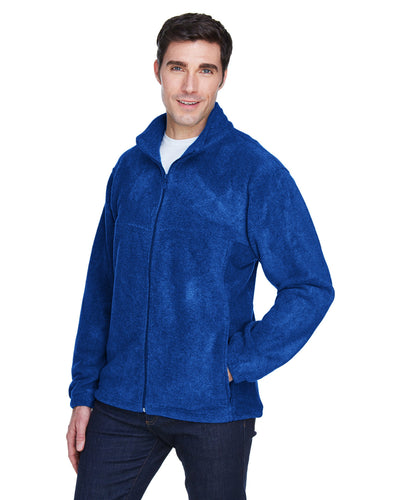 Harriton Men's 8 oz. Full-Zip Fleece