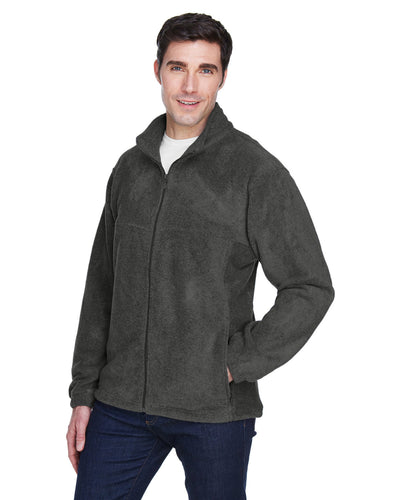 Harriton Men's 8 oz. Full-Zip Fleece