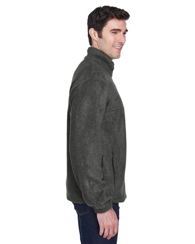 Harriton Men's 8 oz. Full-Zip Fleece