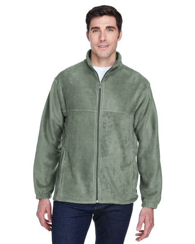 Harriton Men's 8 oz. Full-Zip Fleece
