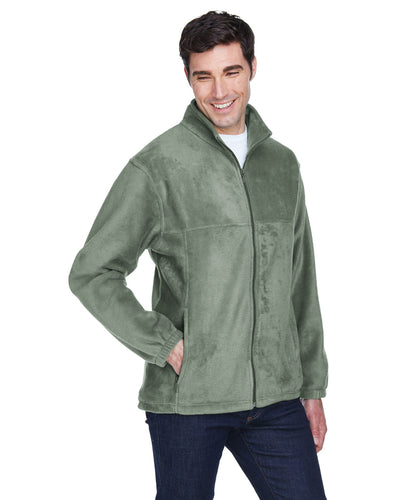 Harriton Men's 8 oz. Full-Zip Fleece