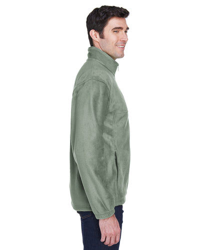 Harriton Men's 8 oz. Full-Zip Fleece