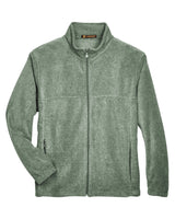 Harriton Men's 8 oz. Full-Zip Fleece Harriton