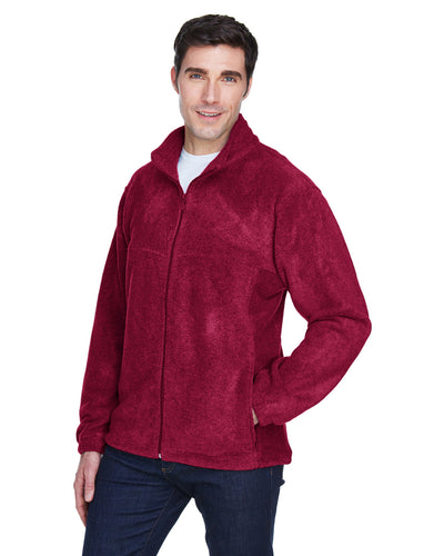 Harriton Men's 8 oz. Full-Zip Fleece