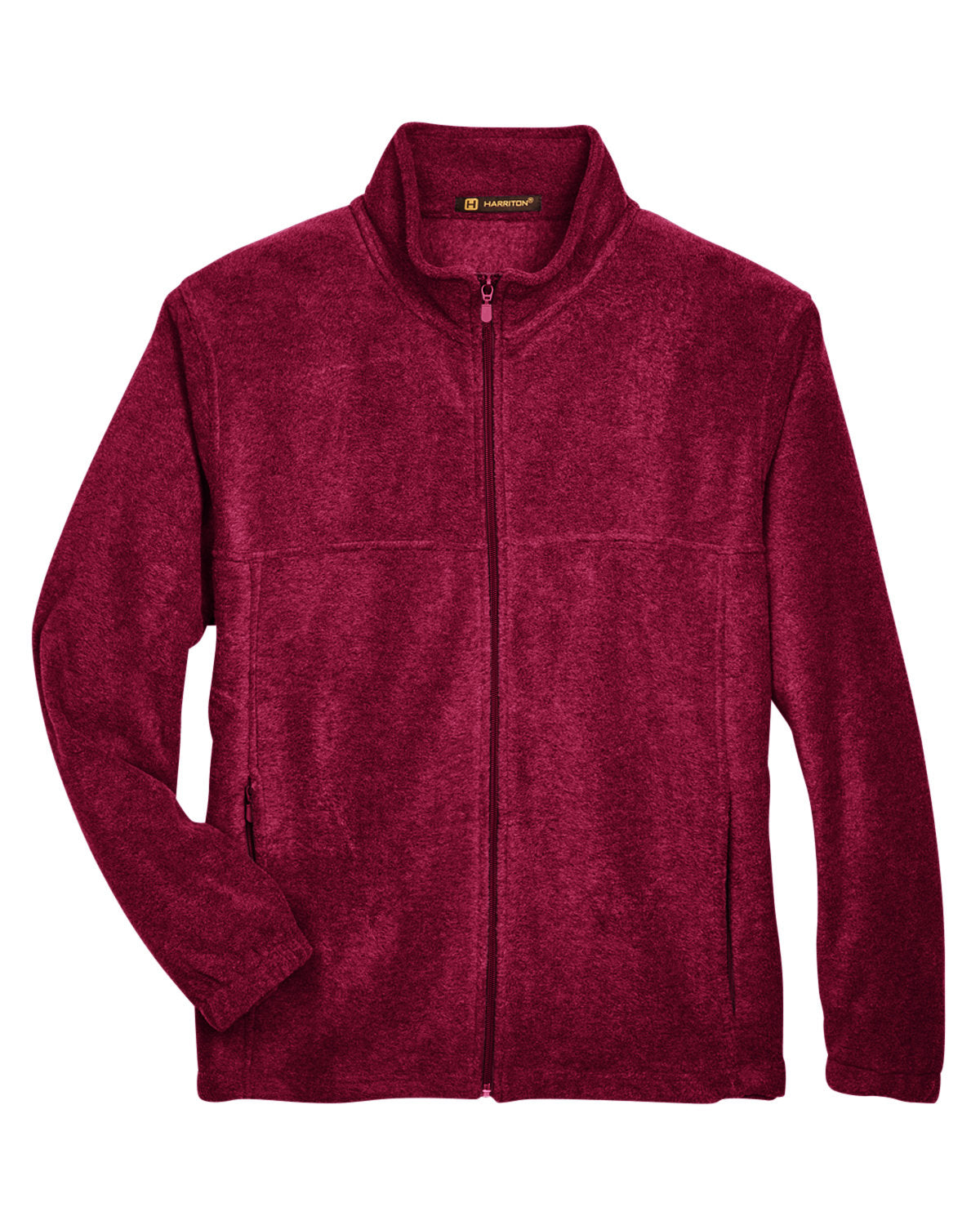 Harriton Men's 8 oz. Full-Zip Fleece Harriton
