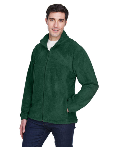 Harriton Men's 8 oz. Full-Zip Fleece