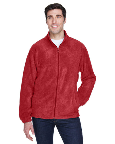 Harriton Men's 8 oz. Full-Zip Fleece