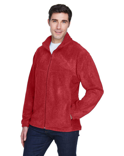 Harriton Men's 8 oz. Full-Zip Fleece