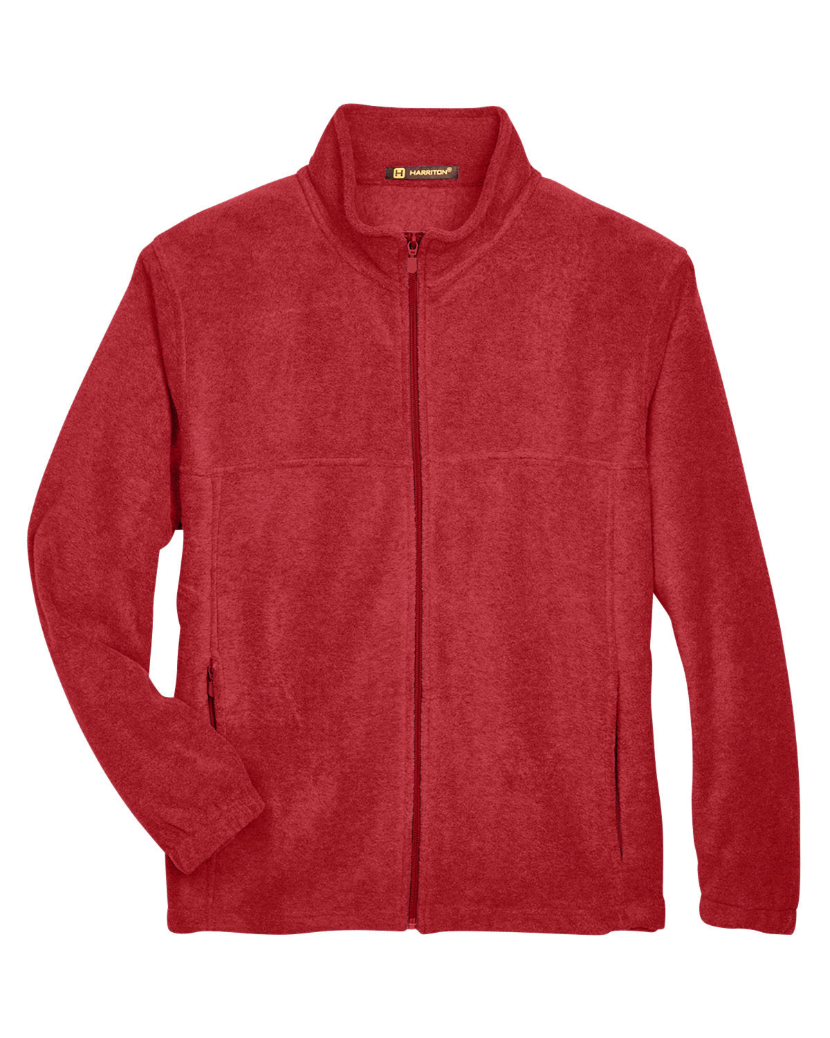 Harriton Men's 8 oz. Full-Zip Fleece Harriton