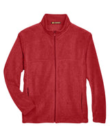 Harriton Men's 8 oz. Full-Zip Fleece Harriton