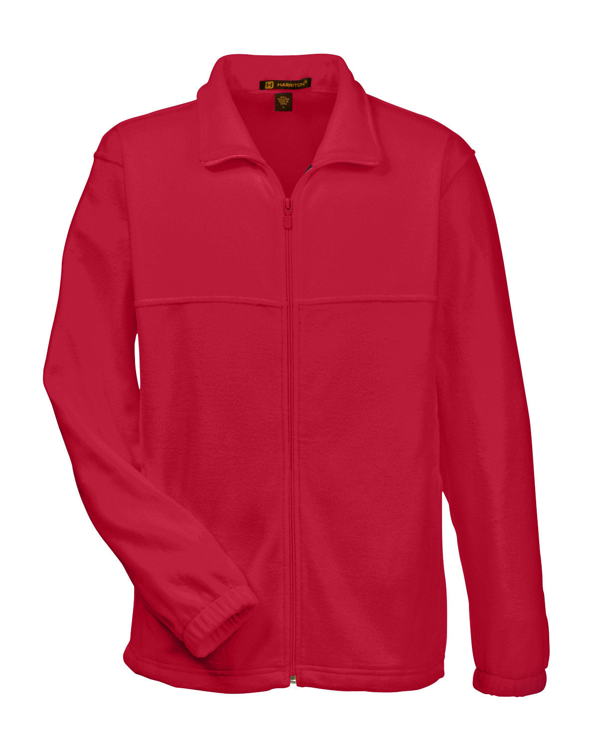 Harriton Men's 8 oz. Full-Zip Fleece Harriton
