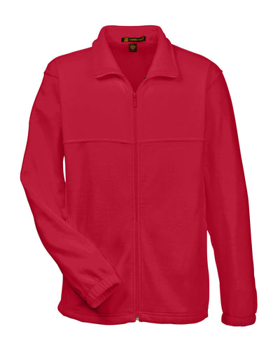 Harriton Men's 8 oz. Full-Zip Fleece
