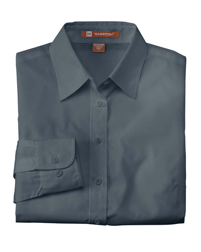 Harriton Ladies' 3.1 oz. Essential Poplin
