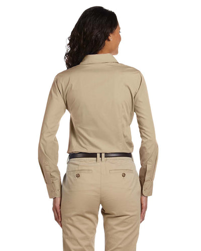 Harriton Ladies' 3.1 oz. Essential Poplin