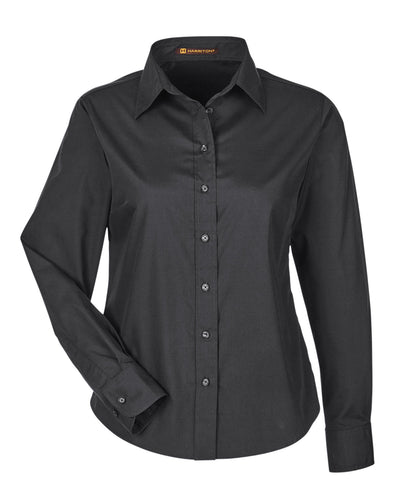 Harriton Ladies' 3.1 oz. Essential Poplin