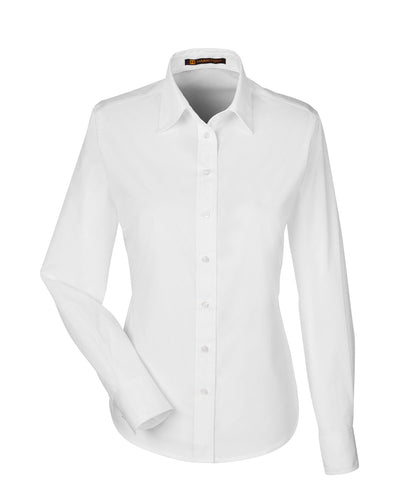 Harriton Ladies' 3.1 oz. Essential Poplin