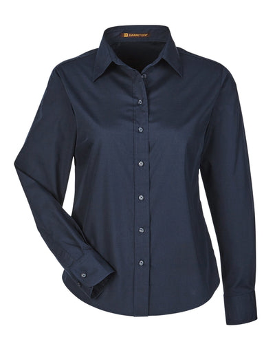 Harriton Ladies' 3.1 oz. Essential Poplin