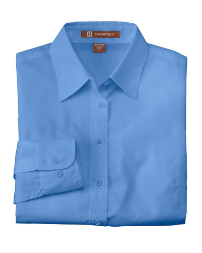 Harriton Ladies' 3.1 oz. Essential Poplin