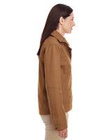 Harriton Ladies' Auxiliary Canvas Work Jacket Harriton
