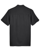 Harriton Men's Two-Tone Camp Shirt Harriton